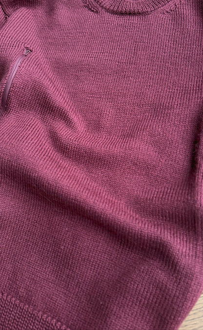 Maternity sweater Berry