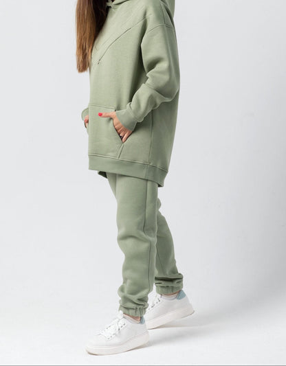 Oversized hoodie Olive