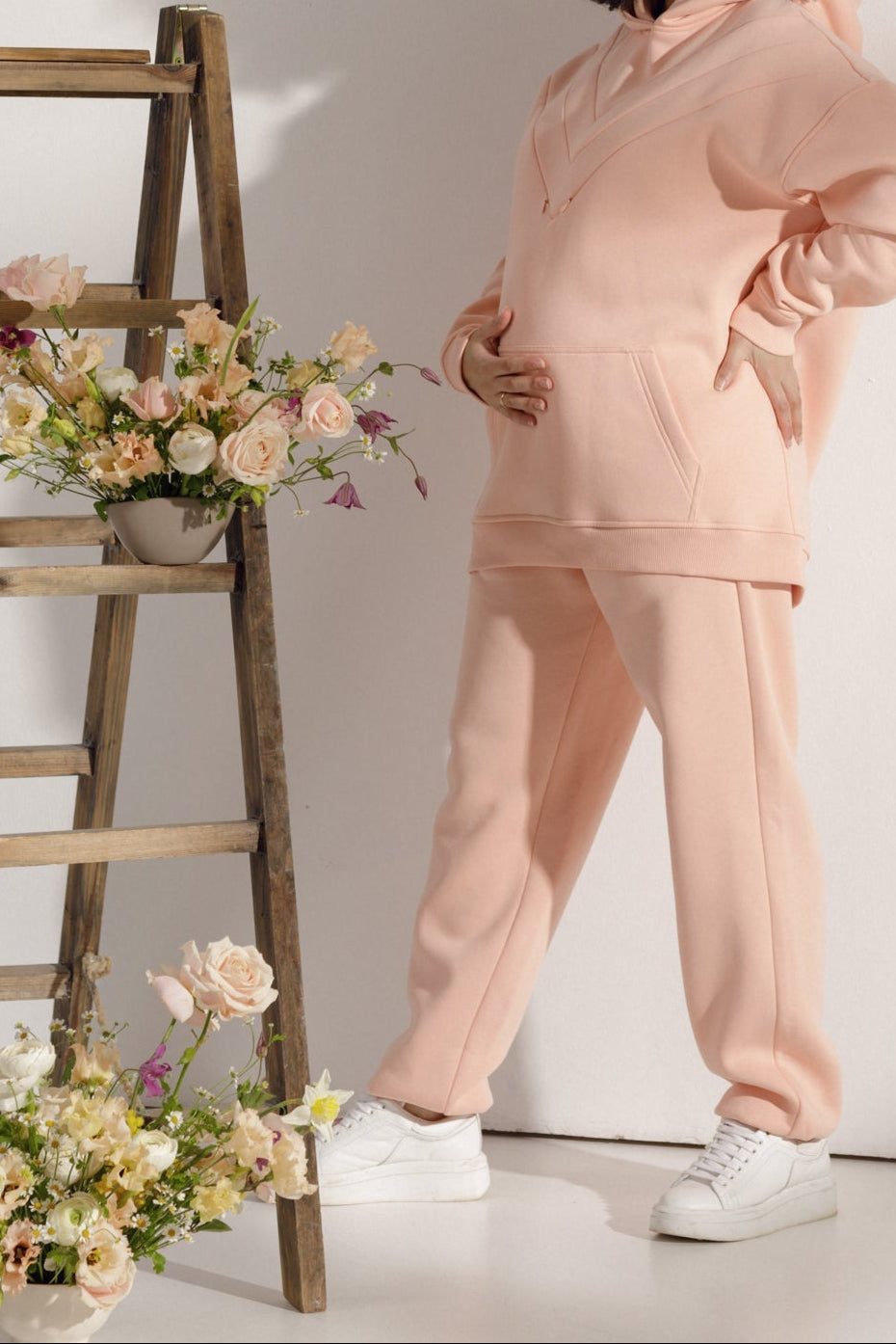 Oversized hoodie Peach