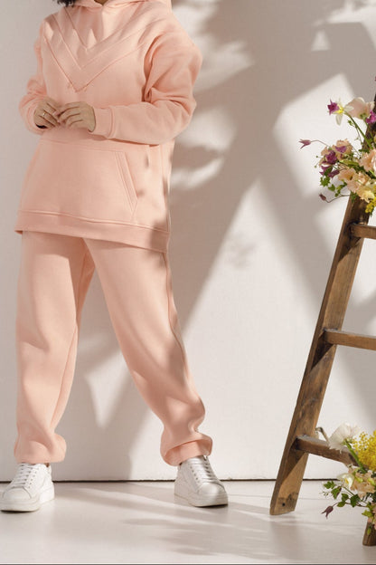 Oversized hoodie Peach