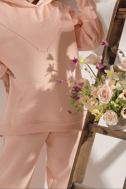 Oversized hoodie Peach