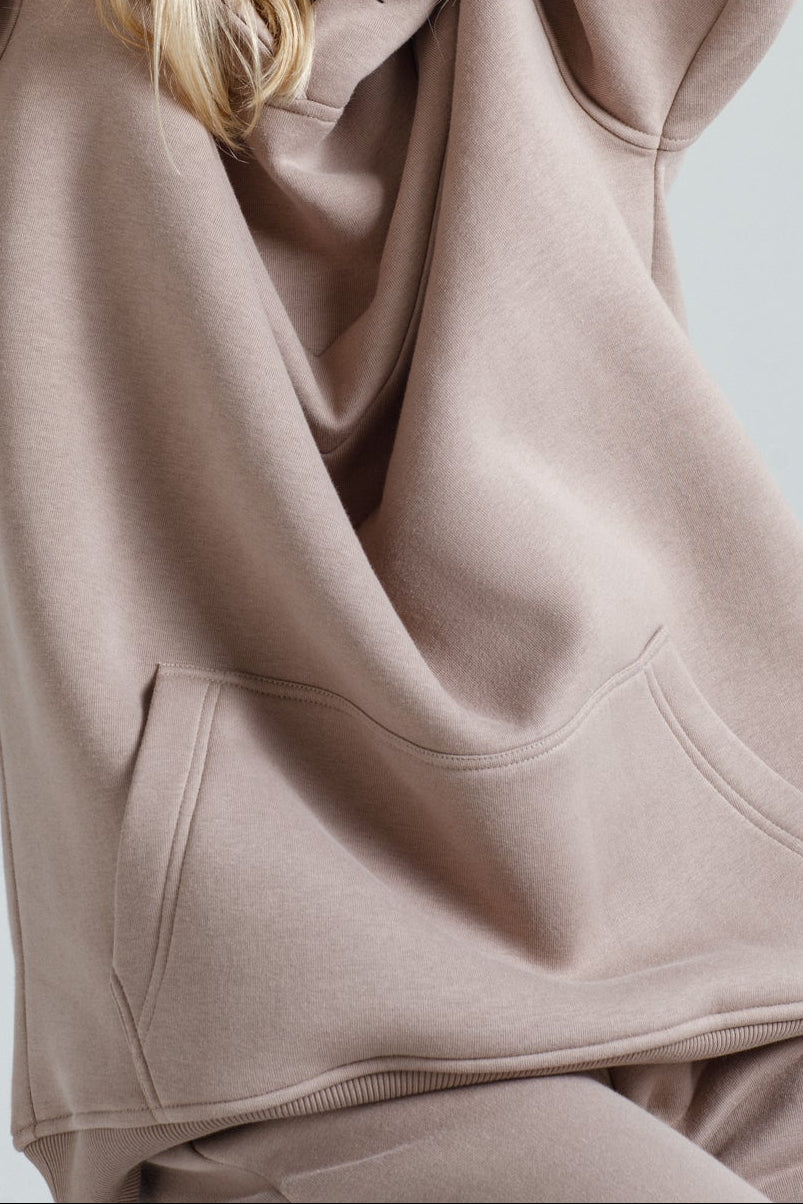 Oversized hoodie Cappuccino