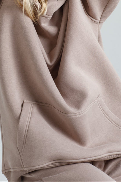 Oversized hoodie Cappuccino