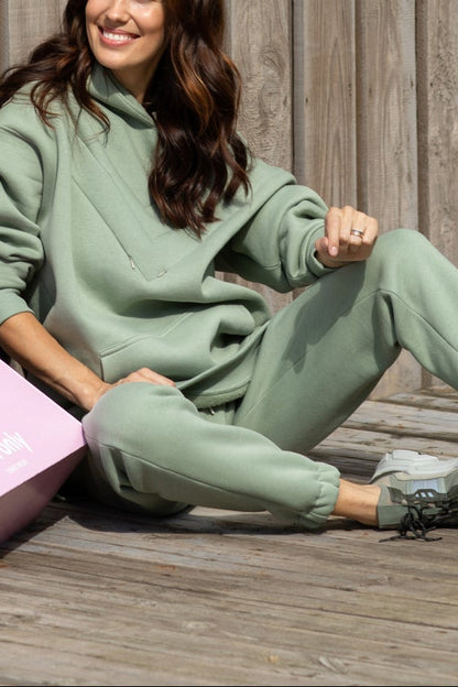 Oversized hoodie Olive